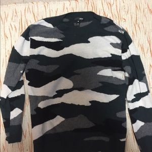 Camo cashmere sweater